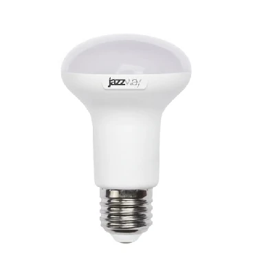 Лампа светодиодная рефлекторная LED 8Вт E27 R63 230/50 холодный JazzWay 1033666