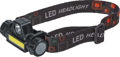 Фонарь светодиодный NPT-H25-ACCU 5Вт CREE LED+3Вт COB LED аккумуляторный налобный Navigator Group 14661 23806
