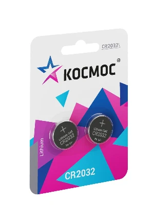Батарейка CR2032 литиевая 3V блистер 2 шт