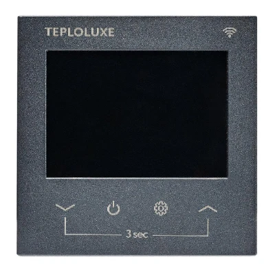 Терморегулятор электронный Теплолюкс Pontus wi-fi черный Space