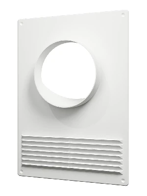 Площадка торцевая пластиковая с решеткой 180х250 фланец D120 ERA 120ПТПР 11129