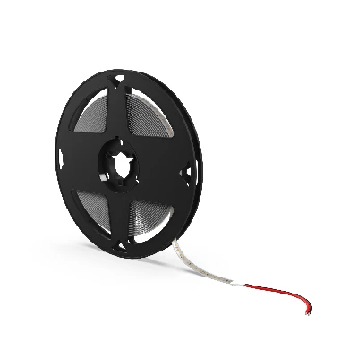 Лента светодиодная 12 Вт/м DC 24В 6500К IP65 120LED SMD2835 1400 лм/м Black Gauss