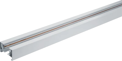 Шинопровод однофазный NLT-B-1L-AS1-WH-100 с вводом питания и заглушкой белый 1м