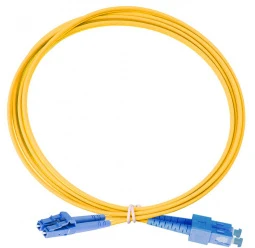 Шнур коммутационный оптический дуплексный OS2,    2х9/125, SC-LC, 10 м Eurolan 41F-S2-SC-LC-10