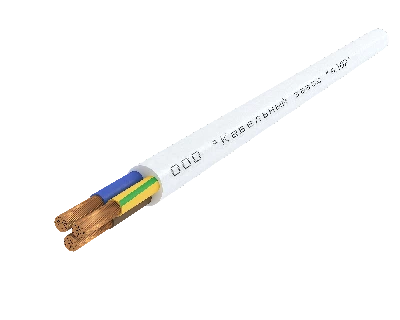 Провод ПВС 2х1.0+1х1.0-380/660 (Б. бух) АЛЮР 00-00009972