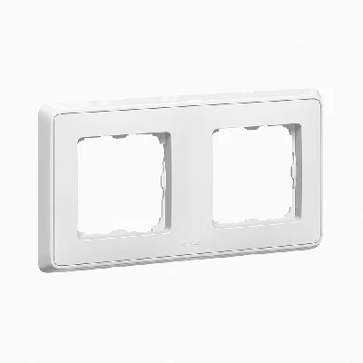 Cariva Рамка 2 поста белая Legrand 773652
