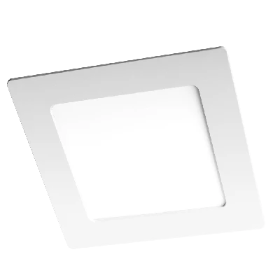 Светильник светодиодный ДВО-9w 4000K 600 Лм  IP40 WH 145мм встраиваемый квадрат JazzWay 5008267A