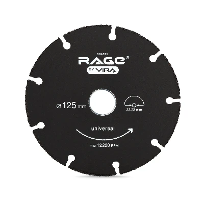 Диск отрезной пильный 125 мм универсальный для УШМ