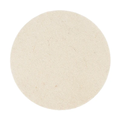 Диск полировальный из натурального войлока, 'под липучку' 125 х 7 мм