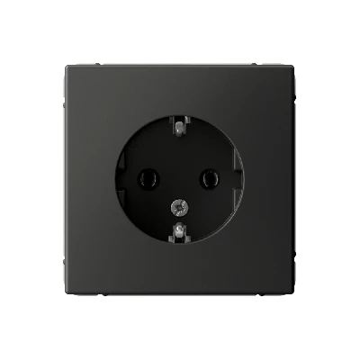 ARTGALLERY розетка с заземлением, 16А, механизм, базальт Systeme Electric GAL001443