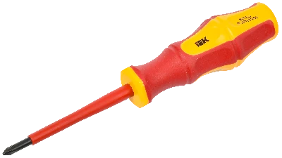 Отвертка диэлектрическая PH/SL1х80 К3 ARMA2L 3 IEK A2L3-SC30-K3-HS-10-080