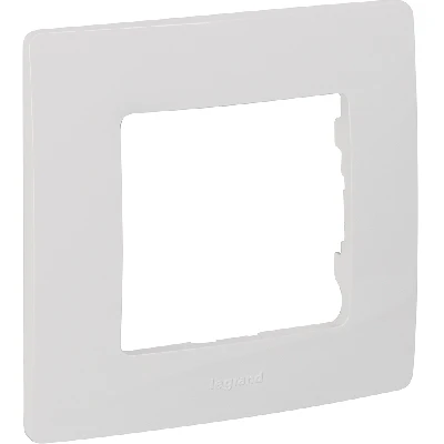 ETIKA Рамка 1 пост белая Legrand 672501