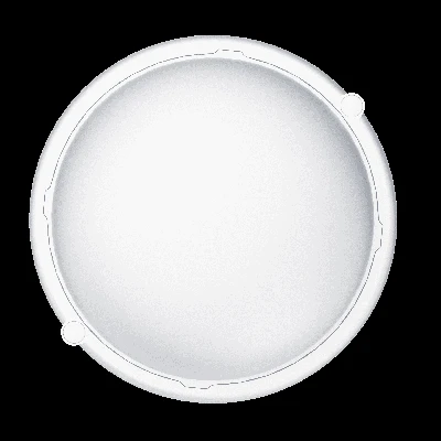 Светильник светодиодный ДБП-12вт OBL-R5-12-4K-WH-IP65-LED