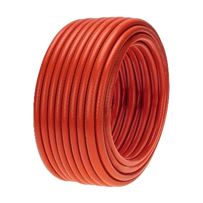 Шланг поливочный ПВХ 3-х слойный армированный 1/2'' 25м Люкс Четыре сезона REXANT 62-0228