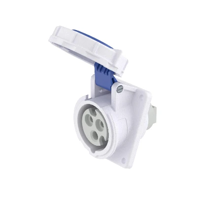 Розетка скрытой установки с наклоном IP67 16А 2P+E 230В DKC DIS4181663