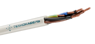 Провод ПВС 5х1,5 (4х1,5+1х1,5) ТРТС Технокабель НПП 00-00148779