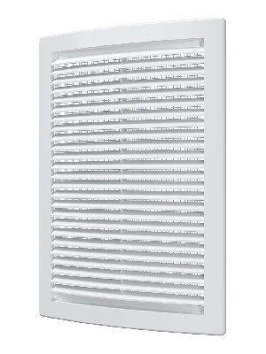 Решетка вентиляционная вытяжная, из ABS пластика 180х250 ERA 1825РЦ 05783