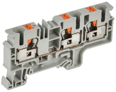 Колодка клеммная CP-MC 3 вывода 10мм2 серая IEK YCT22-00-3-K03-010