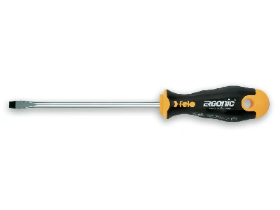 Отвертка Ergonic плоская шлицевая 5,5X1,0X200