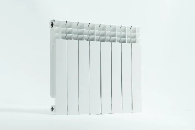 Радиатор биметаллический секционный 500/80/8 боковое подключение Русский Радиатор RRC500*80BM08