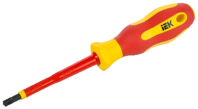 Отвертка диэлектрическая PZ/SL2х100 Т2 ARMA2L 5 IEK A2L5-SC30-T2-ZS-20-100