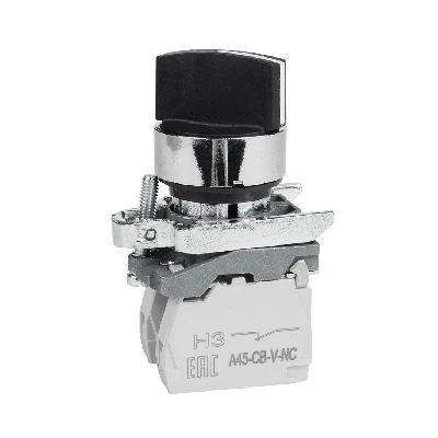 Переключатель OptiSignal D22 C4-S-33 3 положения с фикс металл 2НО XB4BD33 КЭАЗ 332172
