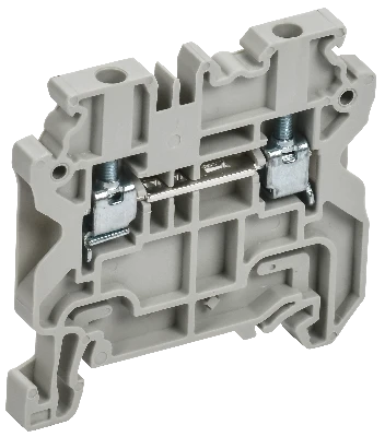 ARMAFIX Колодка клеммная CY2.5 винтовая 2,5мм2 проходная серая Ex IEK