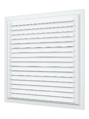 Решетка вентиляционная вытяжная стальная с покрытием полимерной эмалью 300х300 ERA 3030МЭ 00237
