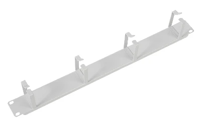 Органайзер кабельный горизонтальный 19' 1U 4 кольца серый ЦМО ГКО-4.62