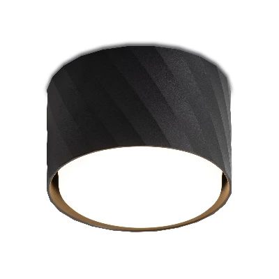 Светильник традиционный Down Light накладной под лампу GX53 IP20 Черный