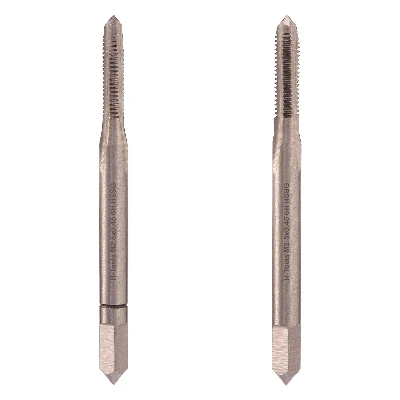 Метчик М 2.5х0.45 (Комплект 2шт) DIN352 HSS-G 6h 40мм a=2.1