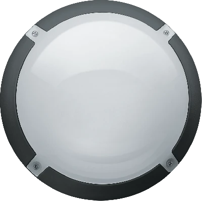 Светильник светодиодный ДБП-8w 4000К 700Лм IP65 круглый пластиковый черный Navigator Group 94831 20986