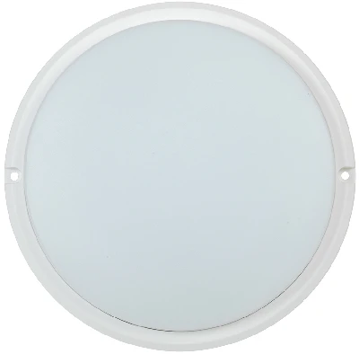 Светильник светодиодный ДПО 4004 18Вт IP54 4000K круг белый пластик IEK LDPO0-4004-18-4000-K01