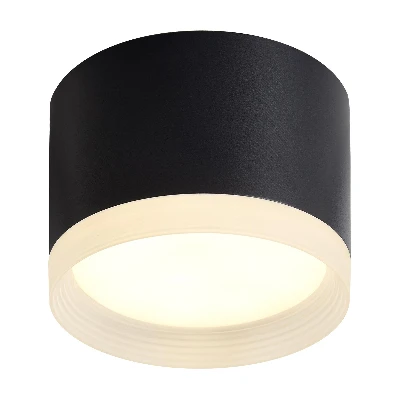 Светильник традиционный Down Light накладной под лампу GX53 IP20 Черный