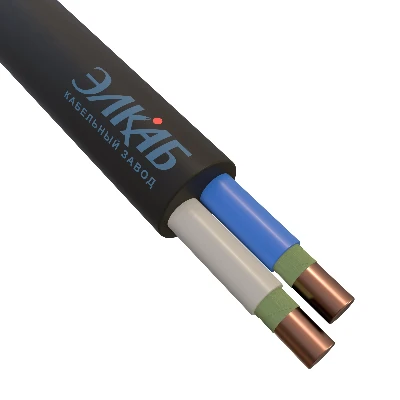 Кабель силовой ВВГнг(А)-FRLS 2х1,5 ок (N)-0,66 ТРТС Элкаб 13119