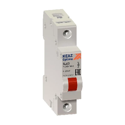 Лампа сигнальная OptiDin SL63-Y-230AC-УХЛ3 КЭАЗ 138610