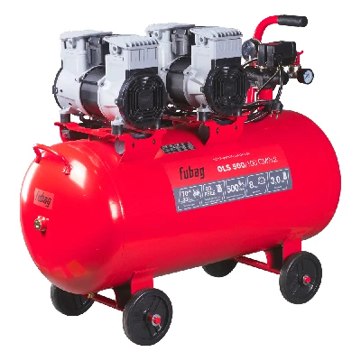 Компрессор безмасляный малошумный OLS 500/100 CM2х2