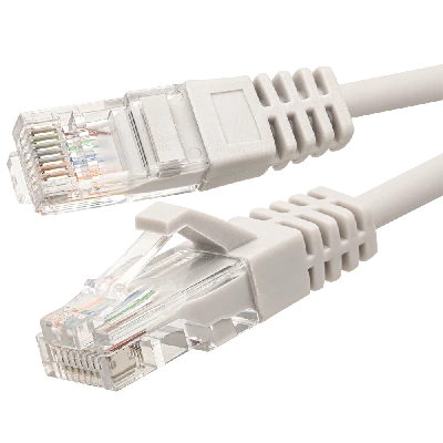 Патч-корд UTP 5e 4x2 26AWGCu LSZH серый 5м