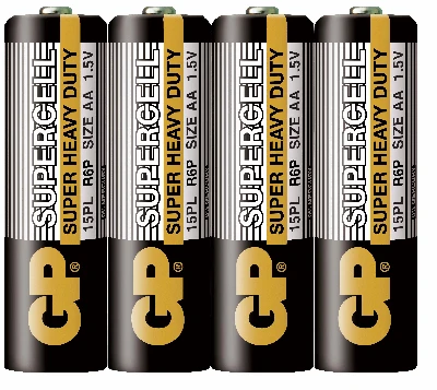 Батарейка солевая Super & Greencell & PowerPlus -4 шт. в пленке