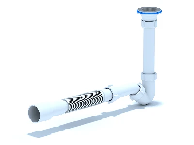 Сифон для биде АНИ 1 1/4' х 32 с гибкой трубой 32х40/50 АНИ пласт BD1016