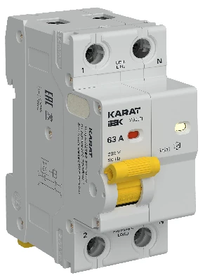 KARAT Устройство защиты от дугового пробоя 1P+N 63A IEK