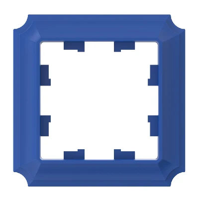 ATLASDESIGN ANTIQUE 1-постовая рамка, АКВАМАРИН Systeme Electric ATN101101