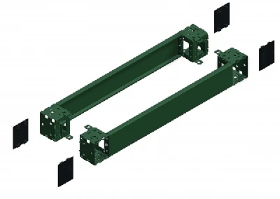 Панели цоколя передняя и задняя 600x100мм