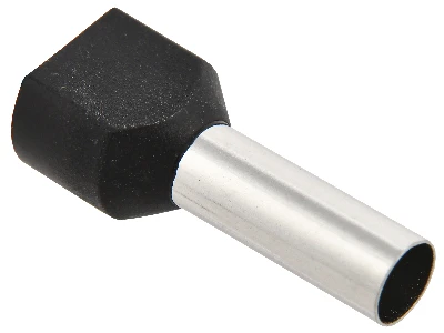 Наконечник-гильза НГИ2 6.0-14 черный (20шт) IEK UTE10-4-D6-0-100