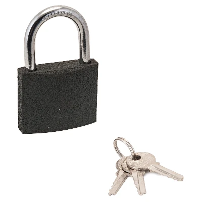 Замок навесной с цилиндровым механизмом секрета, СТАНДАРТ HG-360 серый ПТК Компания 4868