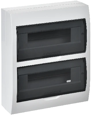 Бокс ЩРН-П-24 модуля навесн. пластик IP41 GENERICA IEK MKP12-N-24-41-G