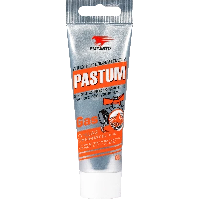 Pastum gas, 60г туба Паста для уплотнения резьбовых соединений газового оборудования