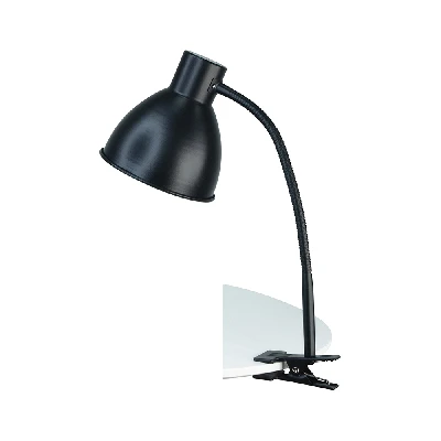 Светильник Лира НДБ38-40-007 (40Вт, Е27, на прищепке, на гибкой стойке, без лампы), черный