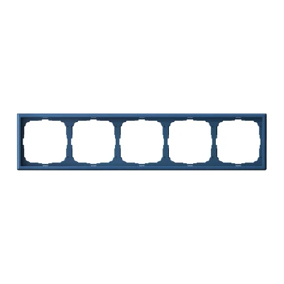 ARTGALLERY рамка 5-постовая, универсальная, аквамарин Systeme Electric GAL001105