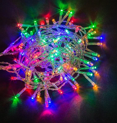 Гирлянда новогодняя светодиодная NGF-S01-100RGBY-5-6.5m-230-C8-TR-IP20 Navigator Group 80667 25319